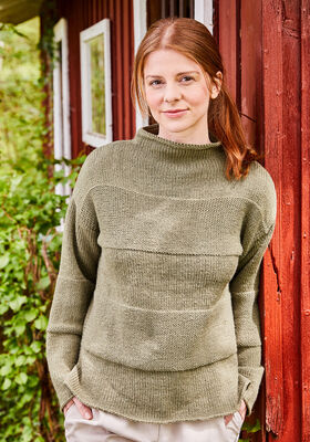 PULLOVER Landlust Alpaka Merino 100 - Stickmönster (SE) från Lana Grossa
