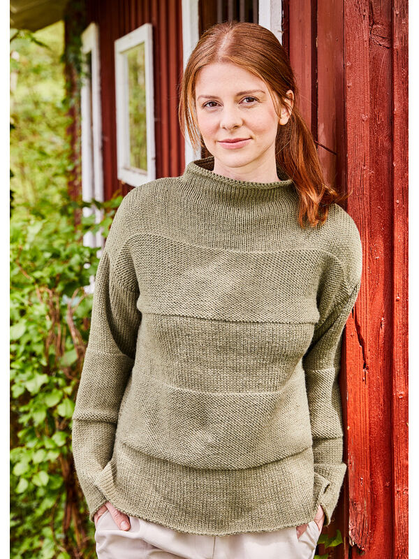 Lana Grossa PULLOVER Landlust Alpaka Merino 100 - Stickmönster (SE)