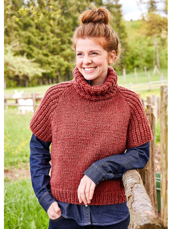 Lana Grossa PULLOVER Landlust Winterwolle - Stickmönster (SE)