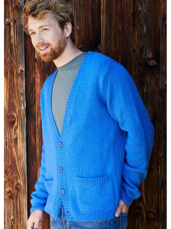 Lana Grossa JACKA (MAN) Landlust Alpaka Merino 100 - Stickmönster (SE)