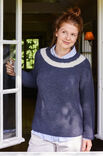 Lana Grossa PULLOVER Landlust Alpaka Merino 100 - Stickmönster (SE)