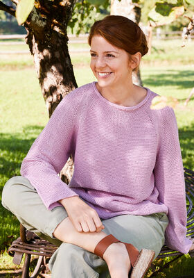 PULLOVER Landlust Sommerseide - Stickmönster (SE) från Lana Grossa