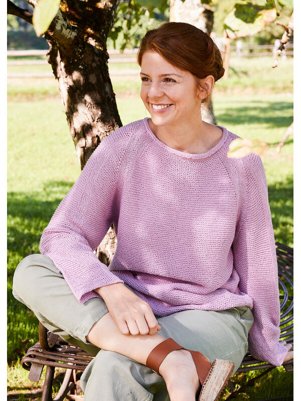 Lana Grossa PULLOVER Landlust Sommerseide - Stickmönster (SE)