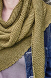 Lana Grossa TREKANTSSJAL Landlust Alpaka Merino 160 - Stickmönster (SE)
