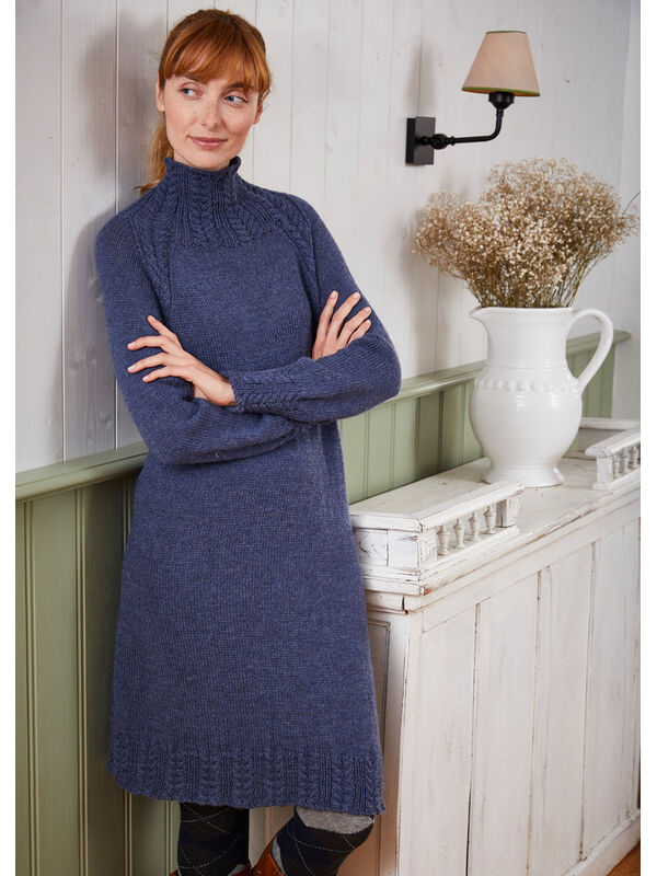Lana Grossa KLÄNNING Landlust Alpaka Merino 160 - Stickmönster (SE)