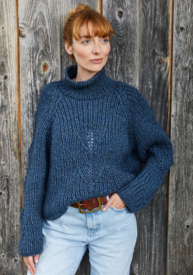 PULLOVER Landlust Winterwolle - Stickmönster (SE) från Lana Grossa
