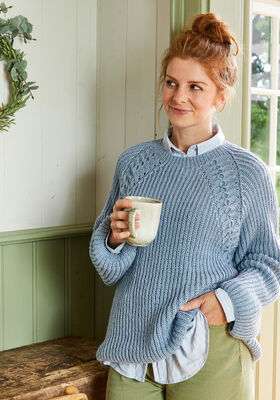 PULLOVER Landlust Alpaka Merino 160 - Stickmönster (SE) från Lana Grossa