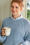 Lana Grossa PULLOVER Landlust Alpaka Merino 160 - Stickmönster (SE)