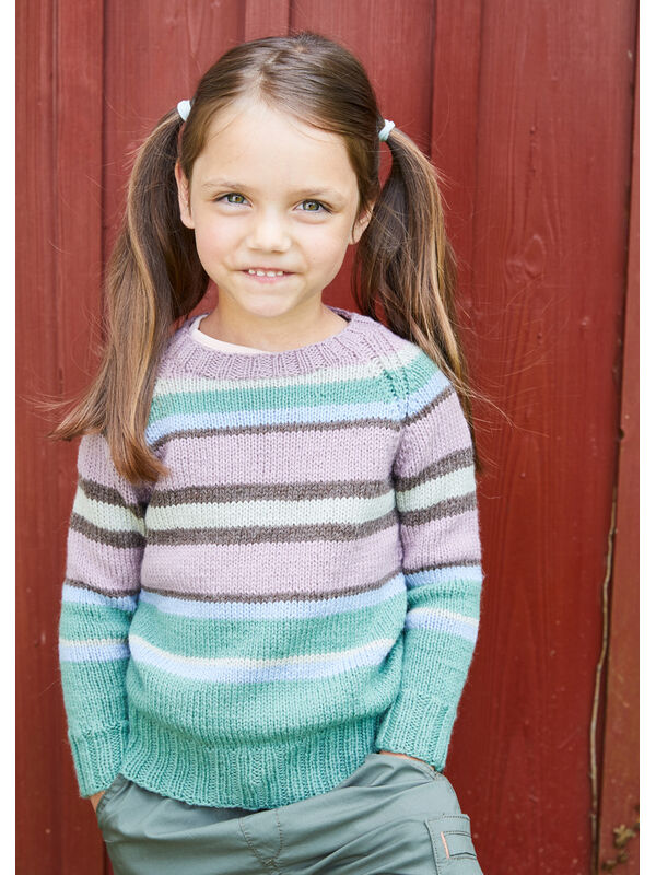 Lana Grossa PULLOVER (BARN) Landlust Alpaka Merino 160 - Stickmönster (SE)