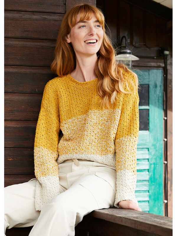 Lana Grossa PULLOVER Landlust Sommerseide - Stickmönster (SE)