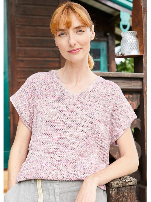 Lana Grossa T-SHIRT Landlust Sommerseide - Stickmönster (SE)