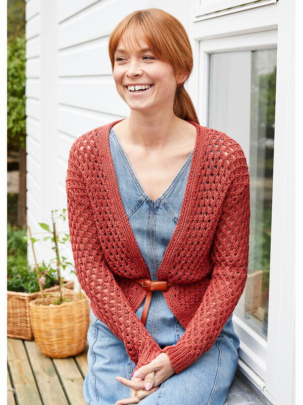 Lana Grossa CARDIGAN Landlust Baumwolle - Stickmönster (SE)