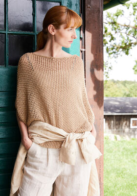 PULLOVER Landlust Sommerseide - Stickmönster (SE) från Lana Grossa