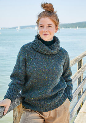 PULLOVER Landlust Soft Tweed 180 - Stickmönster (SE) från Lana Grossa
