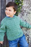Lana Grossa PULLOVER Landlust Alpaka Merino 160 - Stickmönster (SE)