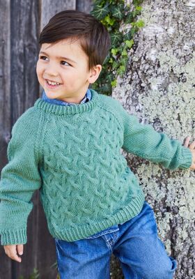 PULLOVER Landlust Alpaka Merino 160 - Stickmönster (SE) från Lana Grossa