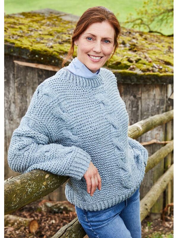 Lana Grossa PULLOVER Landlust Winterwolle - Stickmönster (SE)
