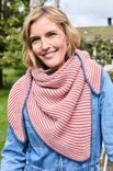Lana Grossa TREKANTSSJAL Landlust Alpaka Merino 160 - Stickmönster (NO)