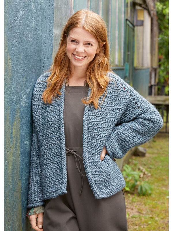 Lana Grossa CARDIGAN Landlust Winterwolle - Stickmönster (SE)