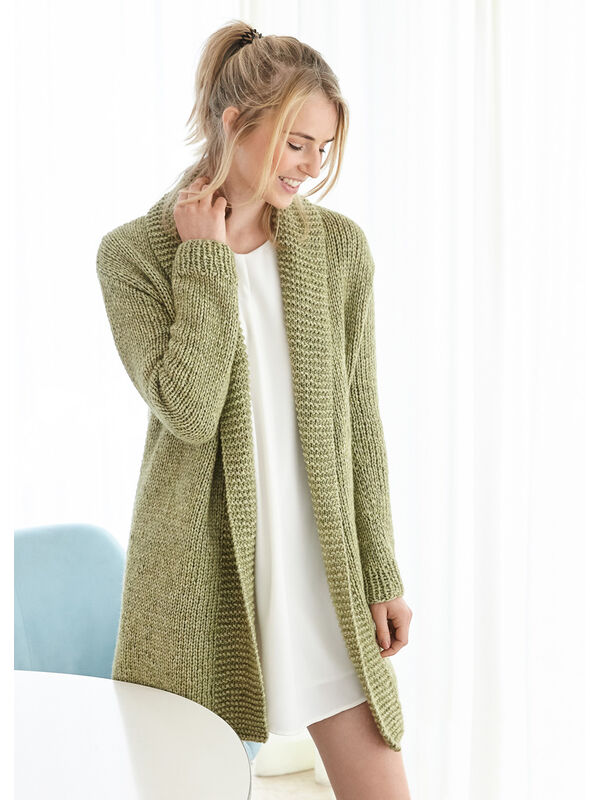 Lana Grossa CARDIGAN Landlust Winterwolle - Stickmönster (SE)