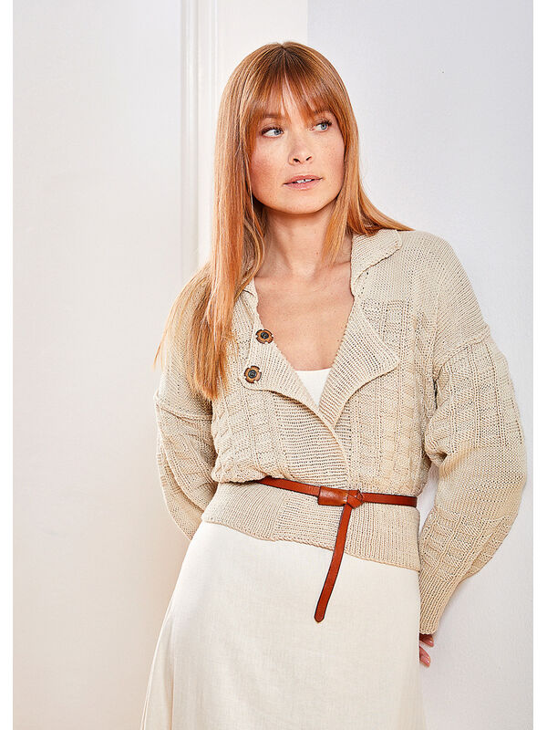 Lana Grossa CARDIGAN Landlust Baumwolle - Stickmönster (SE)