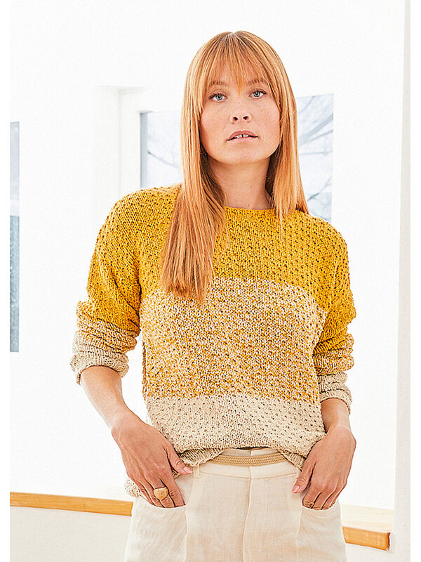 Lana Grossa PULLOVER Landlust Sommerseide - Stickmönster (SE)