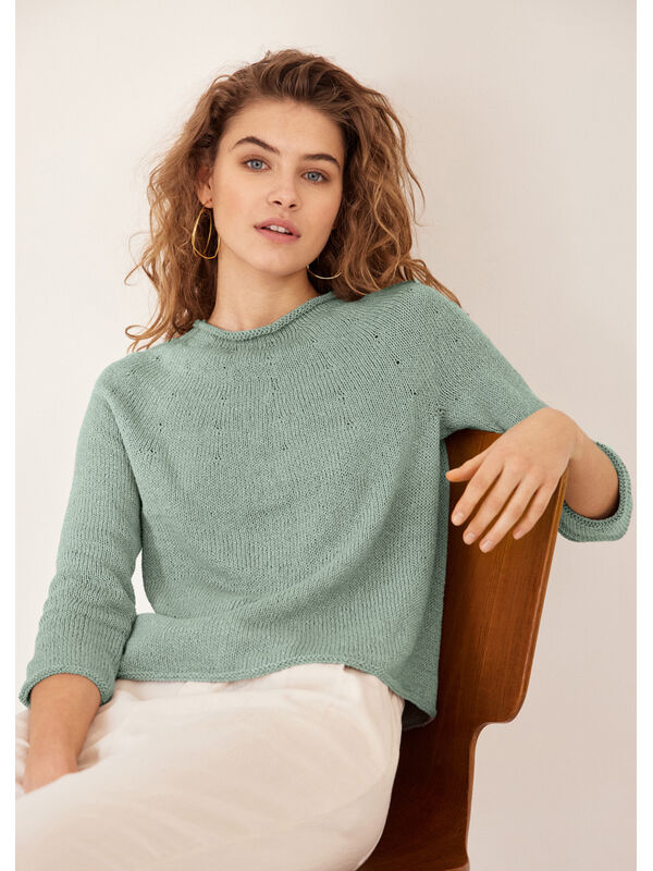 Lana Grossa PULLOVER Landlust Sommerseide - Stickmönster (SE)