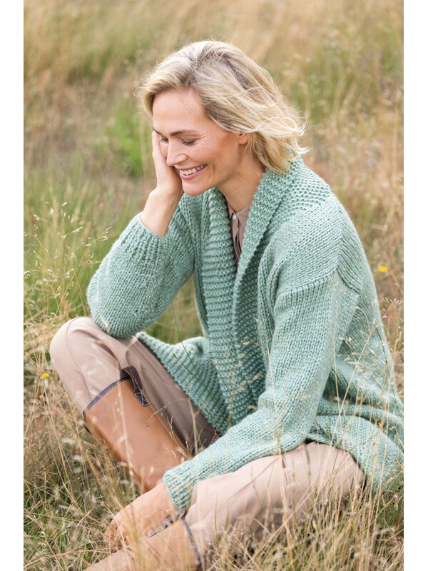 Lana Grossa CARDIGAN Landlust Winterwolle - Stickmönster (SE)