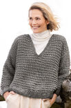 Lana Grossa PULLOVER Landlust Winterwolle - Stickmönster (SE)