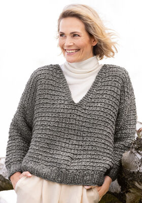 PULLOVER Landlust Winterwolle - Stickmönster (SE) från Lana Grossa