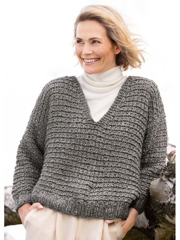 Lana Grossa PULLOVER Landlust Winterwolle - Stickmönster (SE)