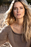 Lana Grossa RAGLANPULLOVER Organico - Stickbeskrivning (SE)