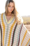Lana Grossa PONCHO Organico - Stickbeskrivning (SE)