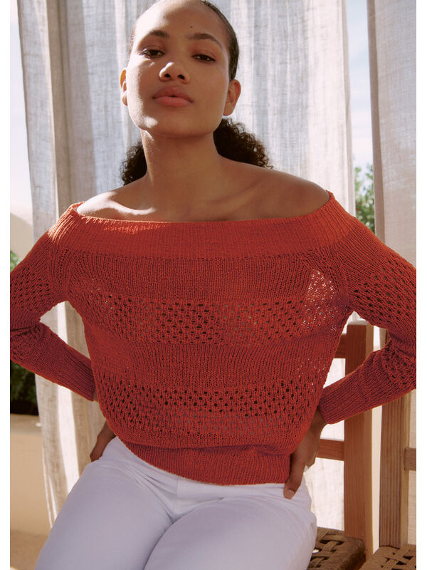 Lana Grossa RAGLANPULLOVER Nastrino - Stickmönster (SE)
