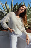 Lana Grossa PULLOVER Linissimo - Stickmönster (SE)