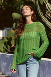 Lana Grossa PULLOVER Linissimo & Solo Lino- Stickmönster (SE)