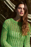 Lana Grossa PULLOVER Linissimo & Solo Lino- Stickmönster (SE)