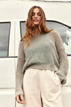 Lana Grossa PULLOVER Linissimo - Stickmönster (SE)