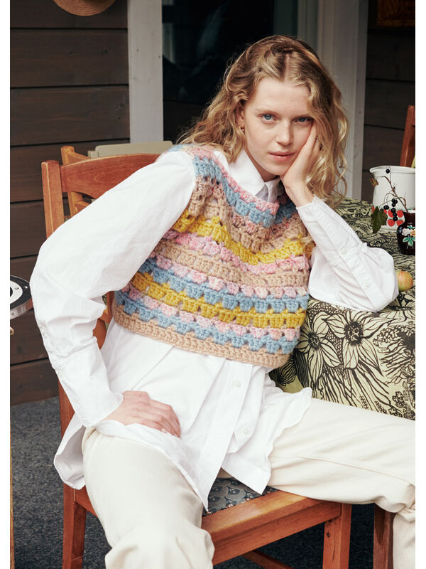 Lana Grossa TOP Lala Berlin Stripy & Lala Berlin Lovely Cotton - Stickmönster (DK)