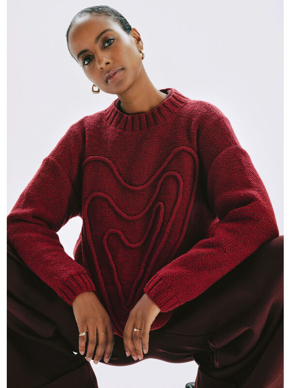 Lana Grossa PULLOVER Cool Merino - Stickmönster (SE)