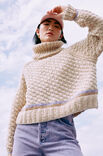 Lana Grossa PULLOVER Lovely Cotton (lala Berlin) & Brillino - Stickmönster (SE)