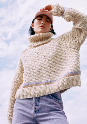 PULLOVER Lovely Cotton (lala Berlin) & Brillino - Stickmönster (SE) från Lana Grossa