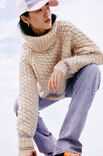 Lana Grossa PULLOVER Lovely Cotton (lala Berlin) & Brillino - Stickmönster (SE)