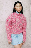 Lana Grossa PULLOVER Brushy Print (lala Berlin) - Stickmönster (SE)