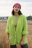 Lana Grossa CARDIGAN Silkhair - Stickmönster (SE)