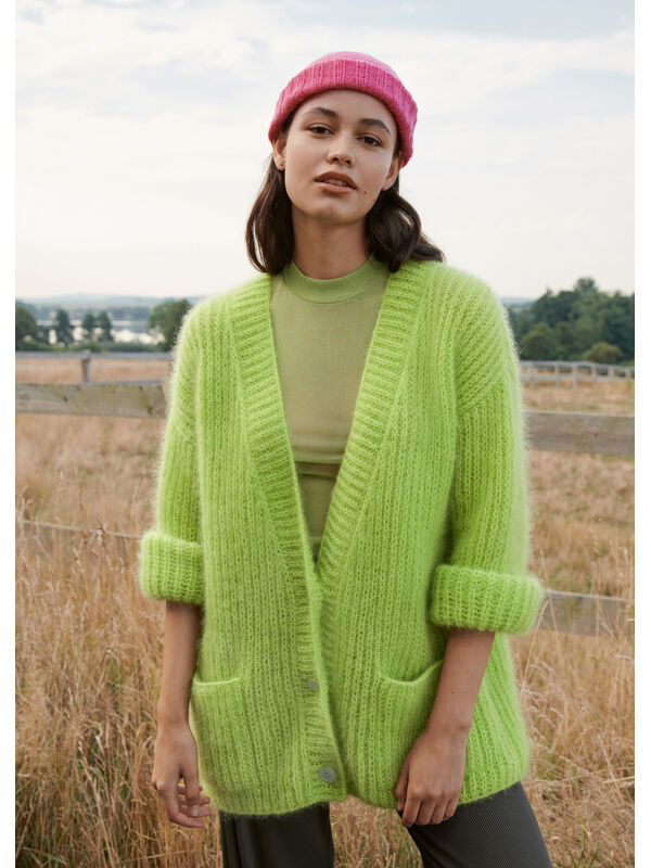 Lana Grossa CARDIGAN Silkhair - Stickmönster (SE)
