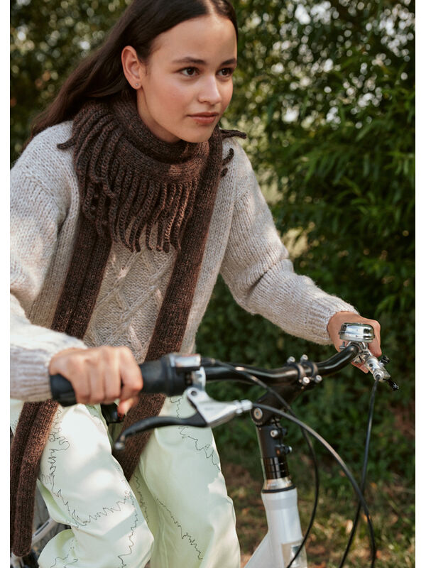 Lana Grossa SJAL Alta Moda Alpaca & Silkhair - Stickmönster (SE)