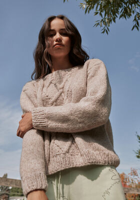 PULLOVER Ecopuno Chunky - Stickmönster (SE) från Lana Grossa