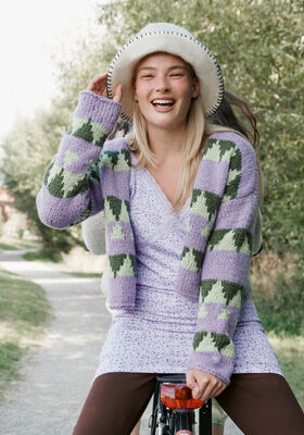CARDIGAN Lovely Cotton (lala Berlin) - Stickmönster (SE) från Lana Grossa