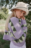 Lana Grossa CARDIGAN Lovely Cotton (lala Berlin) - Stickmönster (SE)